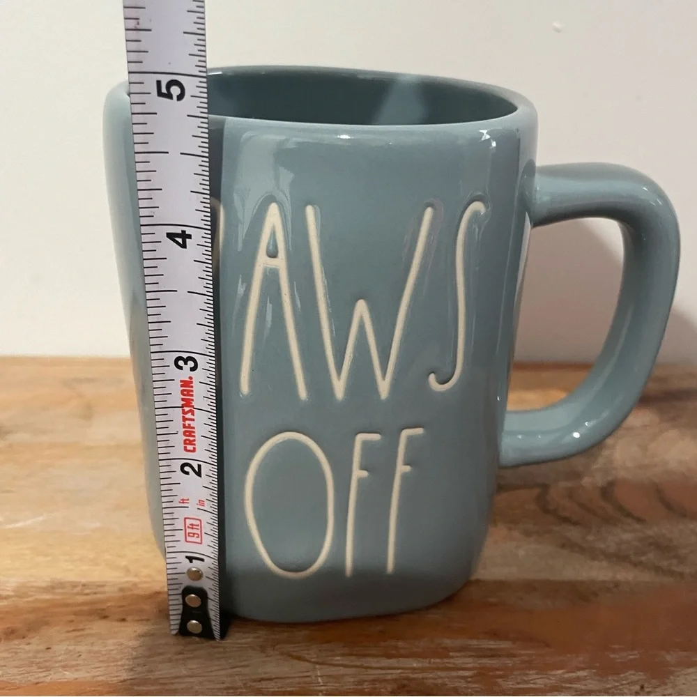 Rae Dunn PAWS OFF Mug